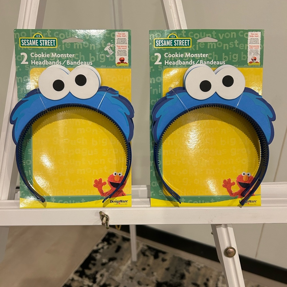 Sesame Street Cookie Monster Headbands